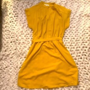 Yellow Mini Dress